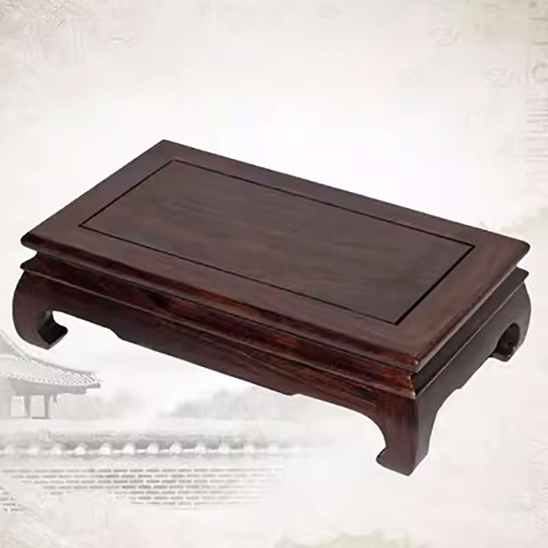 Aquarium Marine Stone - Red Wood Buddha Ornament Base, strange