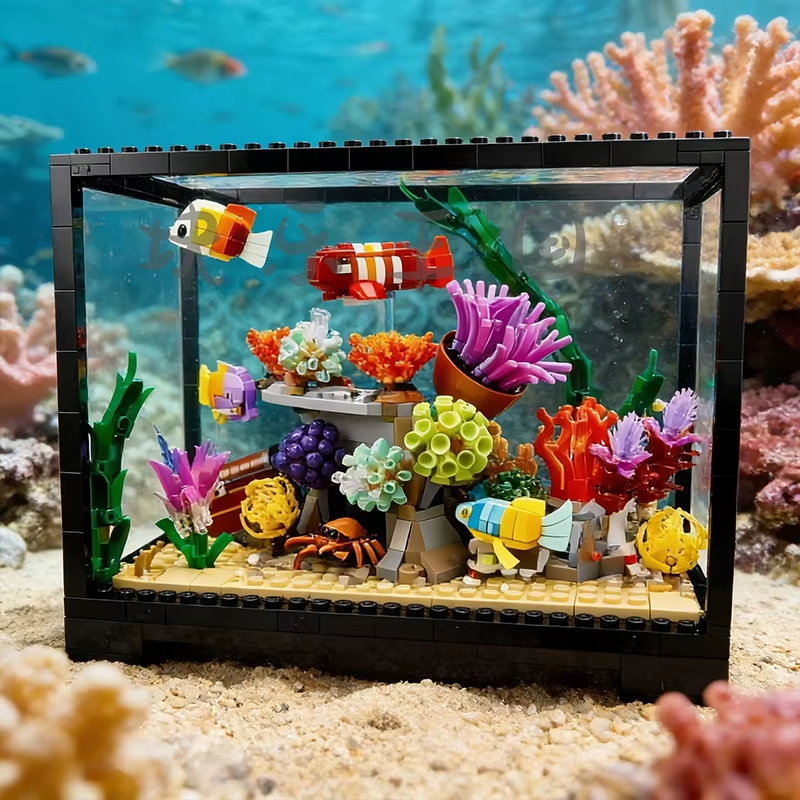 Marine Aquarium Home - 2026 new tropical aquarium building block