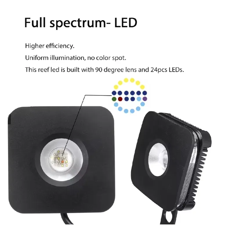 30W LED Aquarium Light for Sal - огляд і ціна Marine Aquarium Hours