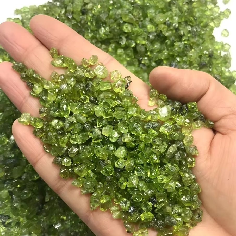 200g Natural Glitter Olivine Q - огляд і ціна Aquarium Marine Stone