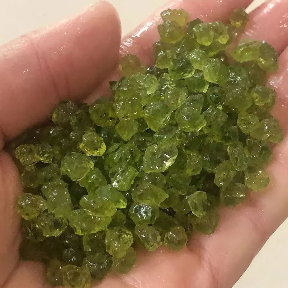 200g Natural Glitter Olivine Q - огляд і ціна Aquarium Marine Stone