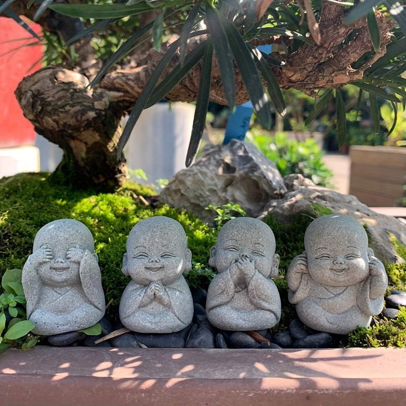 Buddha Stone Statue Little Bud - огляд і ціна Aquarium Marine Stone
