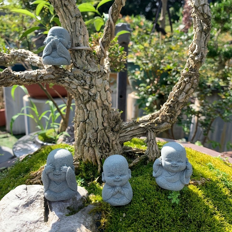 Buddha Stone Statue Little Bud - огляд і ціна Aquarium Marine Stone