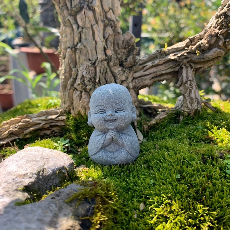 Buddha Stone Statue Little Bud - огляд і ціна Aquarium Marine Stone