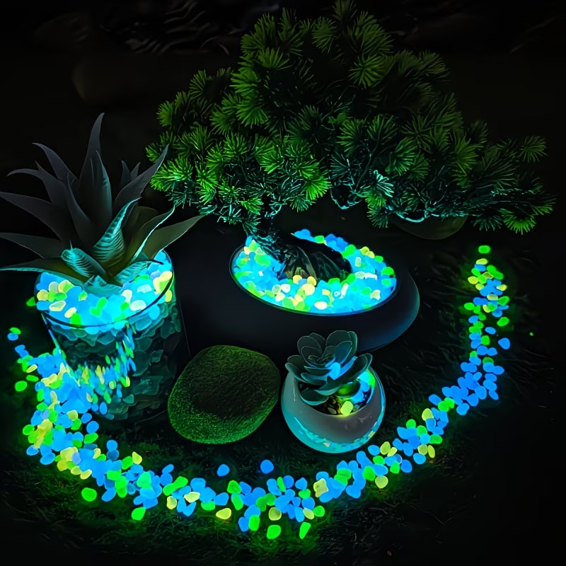 300PCS Luminous Pebble Set,0.9 - огляд і ціна Aquarium Marine Stone