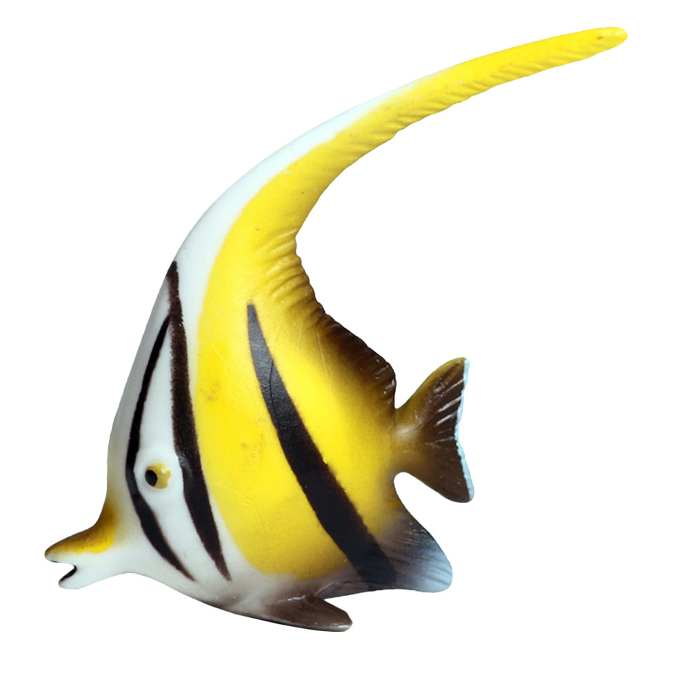 Lifelike Angelfish Plastic Aqu - огляд і ціна Marine Aquarium Home