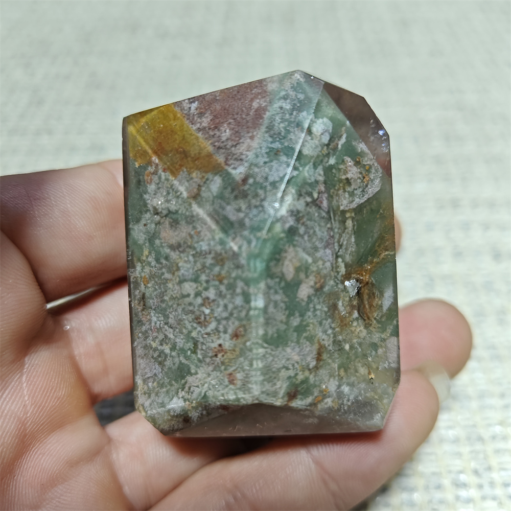 Natural Crystal Green Ghost Po - огляд і ціна Aquarium Marine Stone