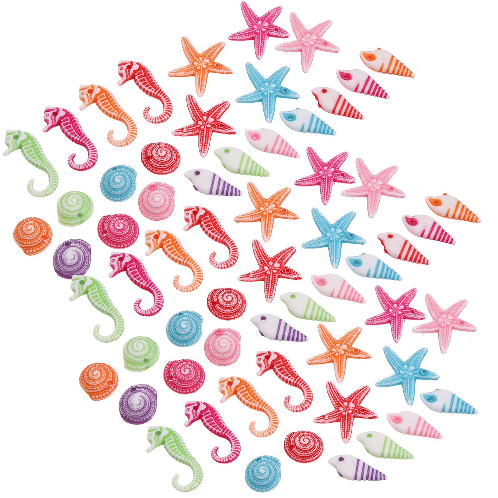 60Pcs Mini Sea Animal Resin Or - огляд і ціна Marine Aquarium Home