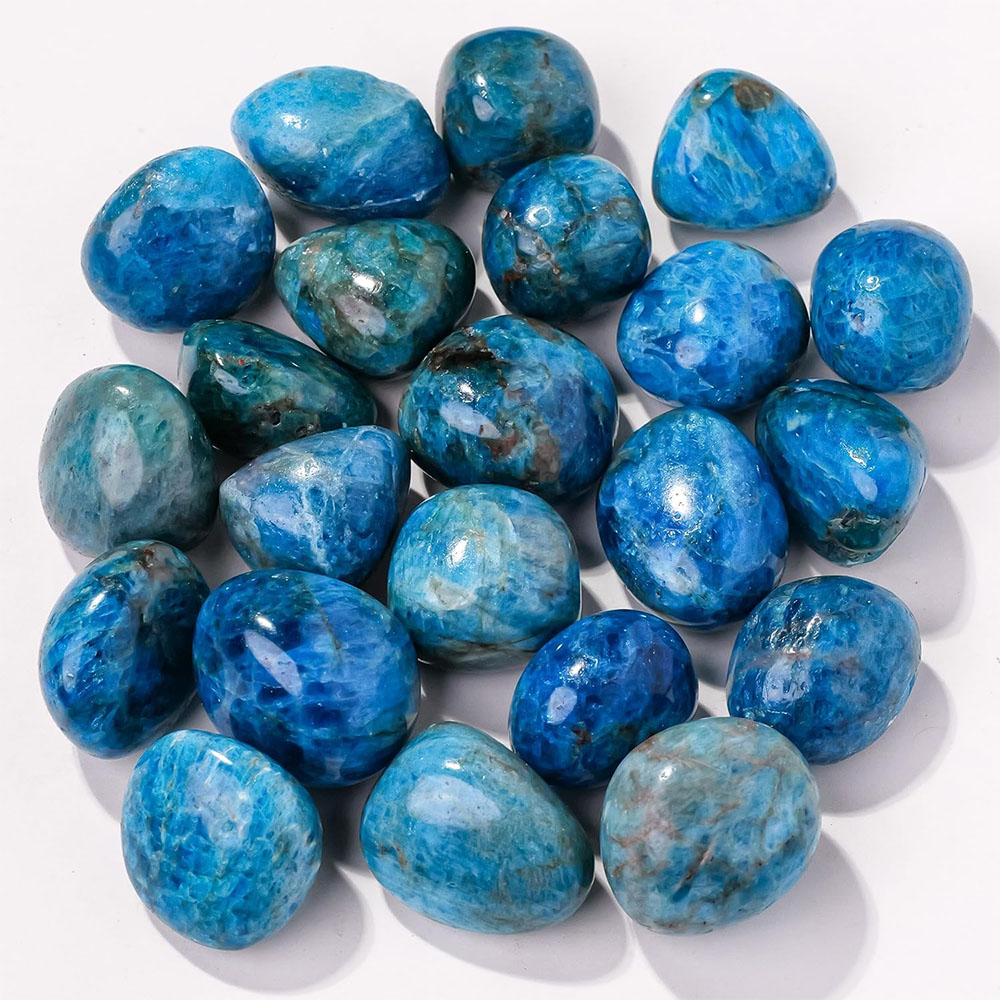 Natural Blue Apatite Quartz Cr - огляд і ціна Aquarium Marine Stone