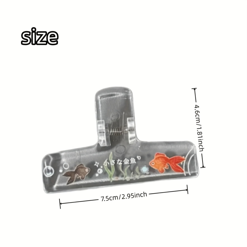 1PC Transparent Acrylic Goldfi - огляд і ціна Marine Aquarium Decorations