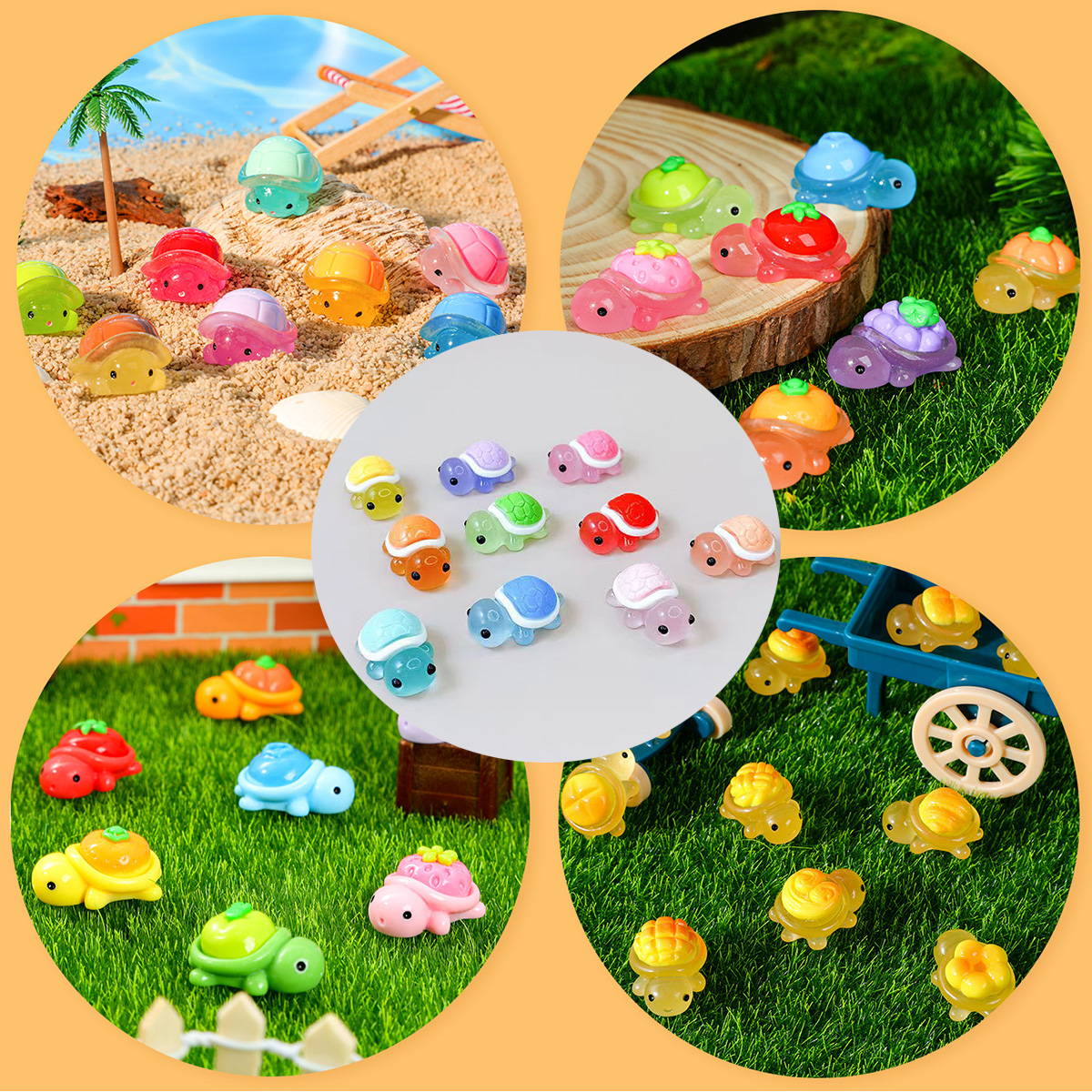 Mini Ocean Resin Turtle Animal - огляд і ціна Marine Aquarium Home
