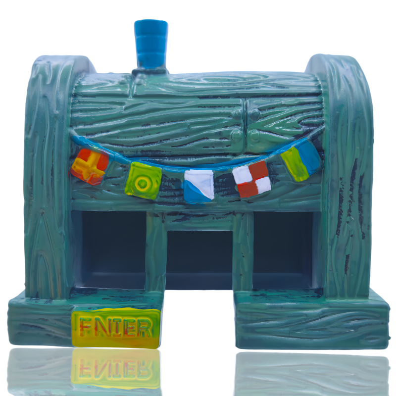 6pcs SpongeBob Fish Tank Decor - огляд і ціна Marine Aquarium Decorations