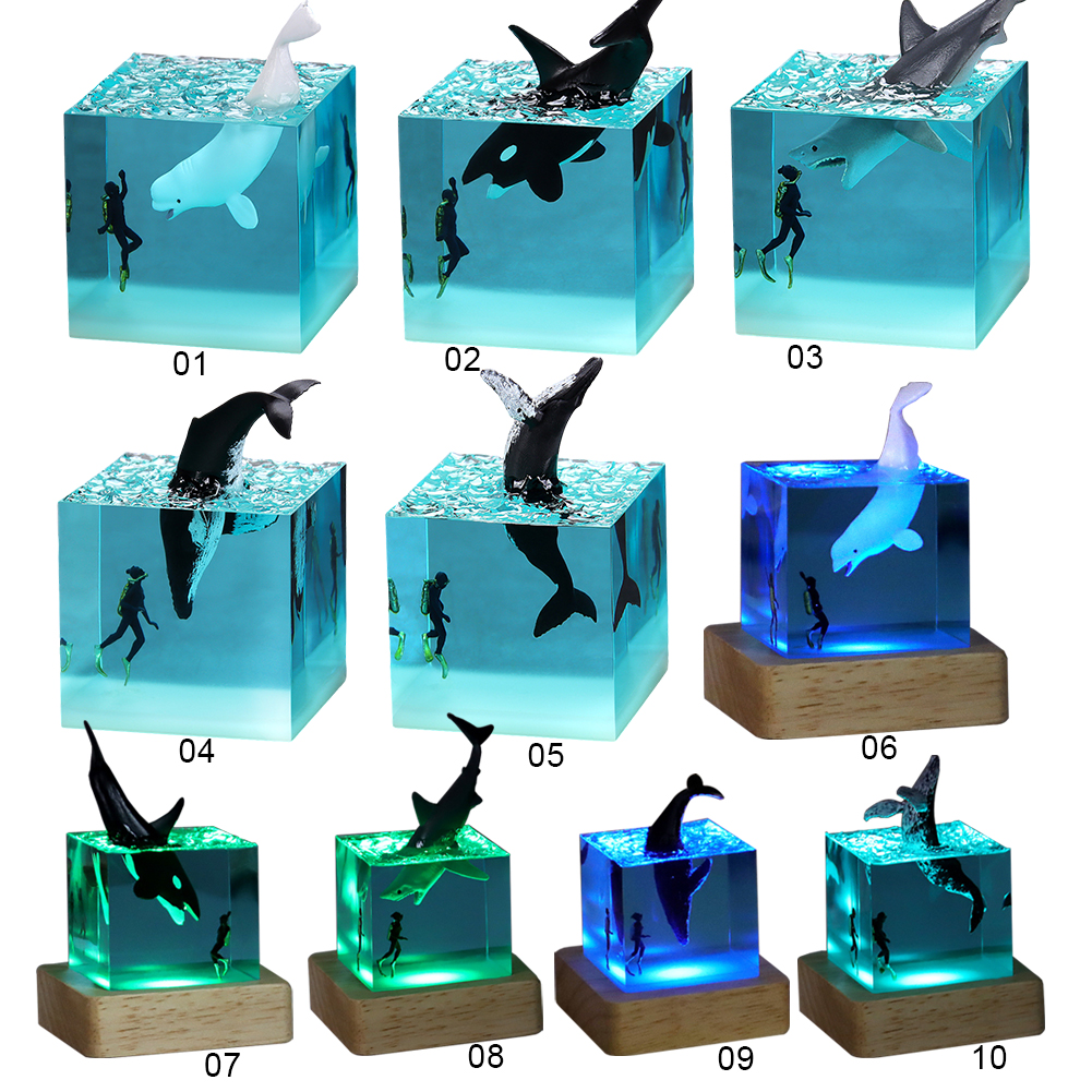 Micro Landscape Whale Diver Mo - огляд і ціна Marine Aquarium Decorations