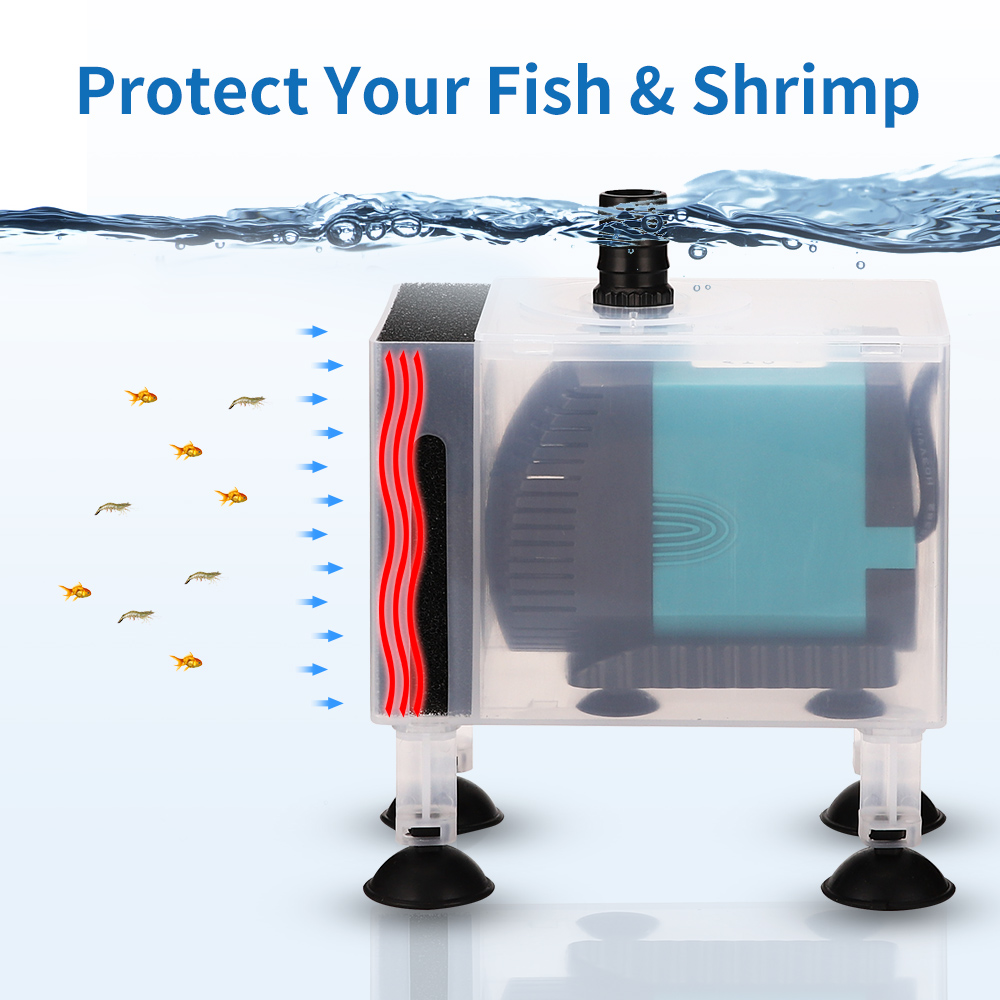 Aquarium Water Pump Protection - огляд і ціна Marine Aquarium Overflow Box