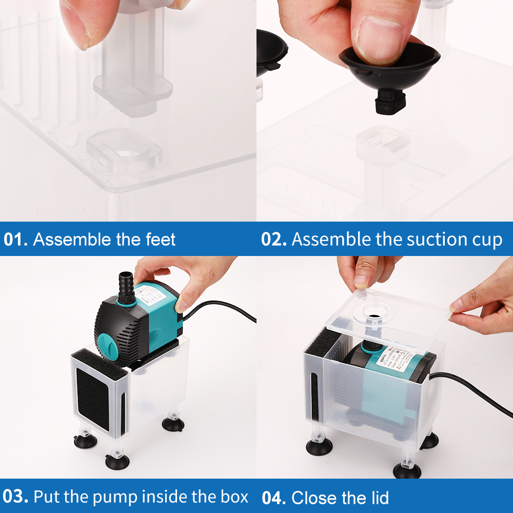 Aquarium Water Pump Protection - огляд і ціна Marine Aquarium Overflow Box