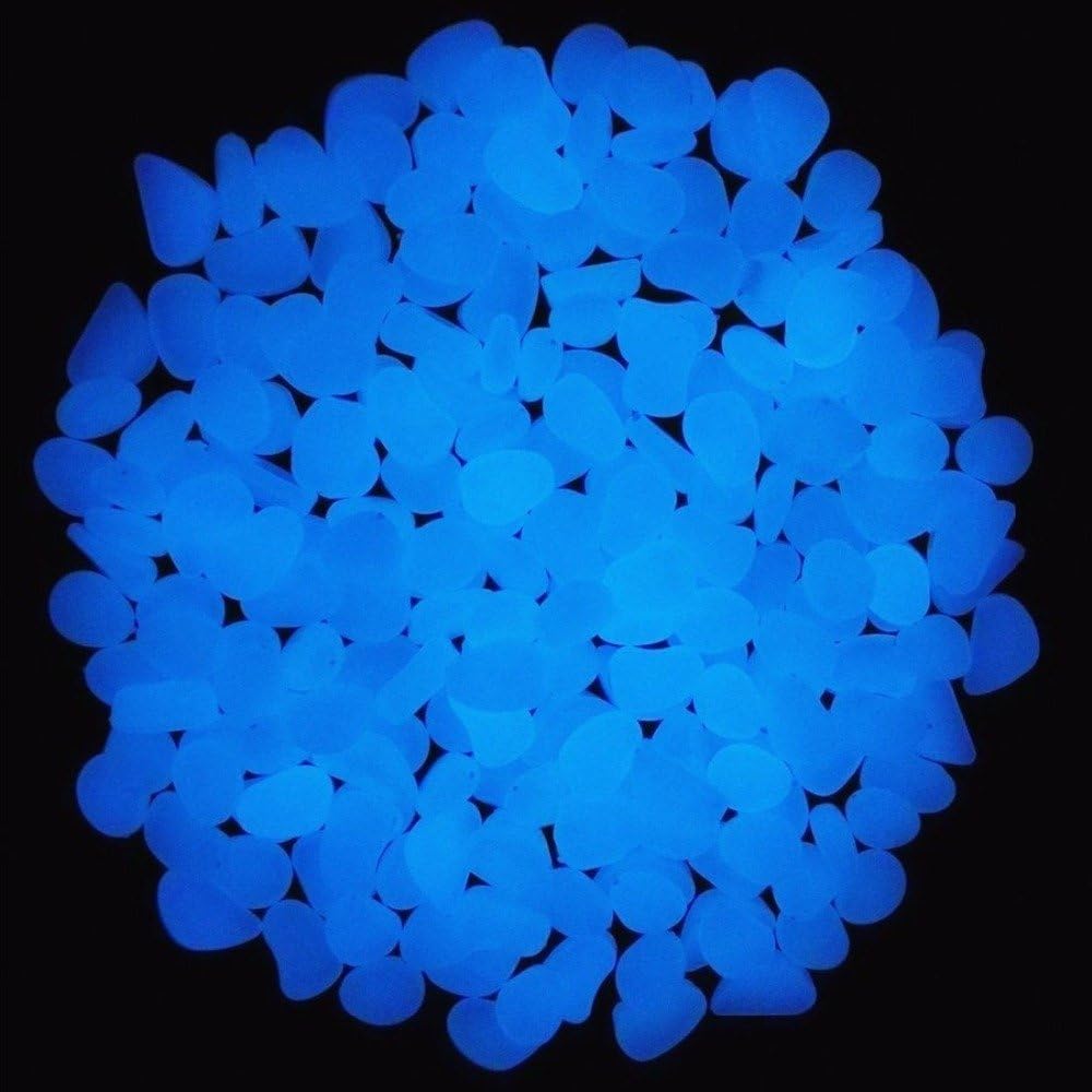 Fish Tank Rocks Glow Blue Pebb - огляд і ціна Aquarium Marine Stone