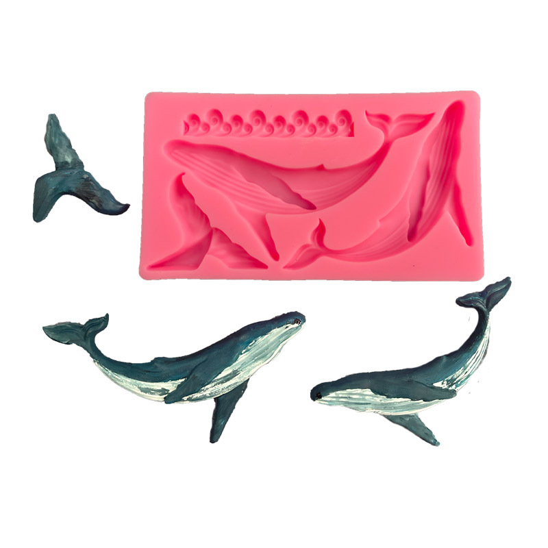 DIY Whale Silicone Mold Ocean  - огляд і ціна Marine Aquarium Decorations