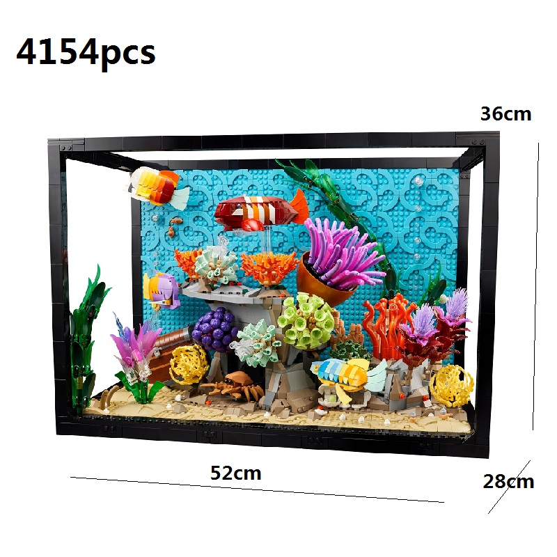 tropical aquarium fish tank mo - огляд і ціна Marine Aquarium Home