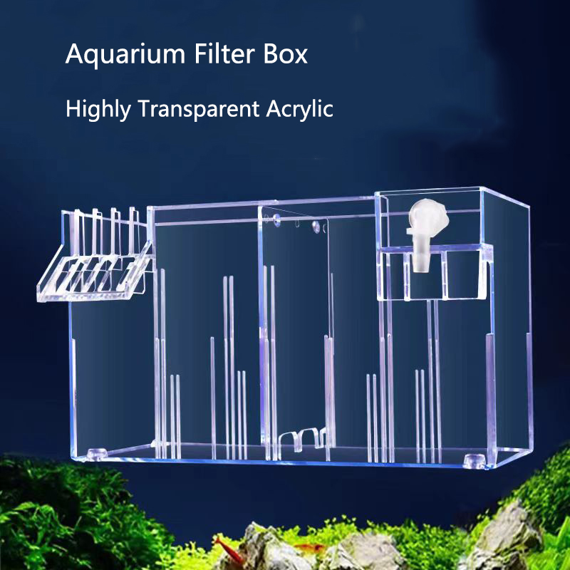 Aquarium External Filter Box A - огляд і ціна Marine Aquarium Overflow Box