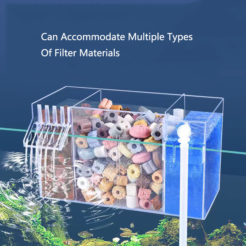 Aquarium External Filter Box A - огляд і ціна Marine Aquarium Overflow Box