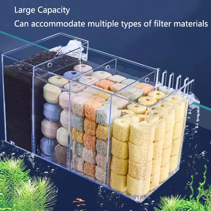 Aquarium External Filter Box A - огляд і ціна Marine Aquarium Overflow Box