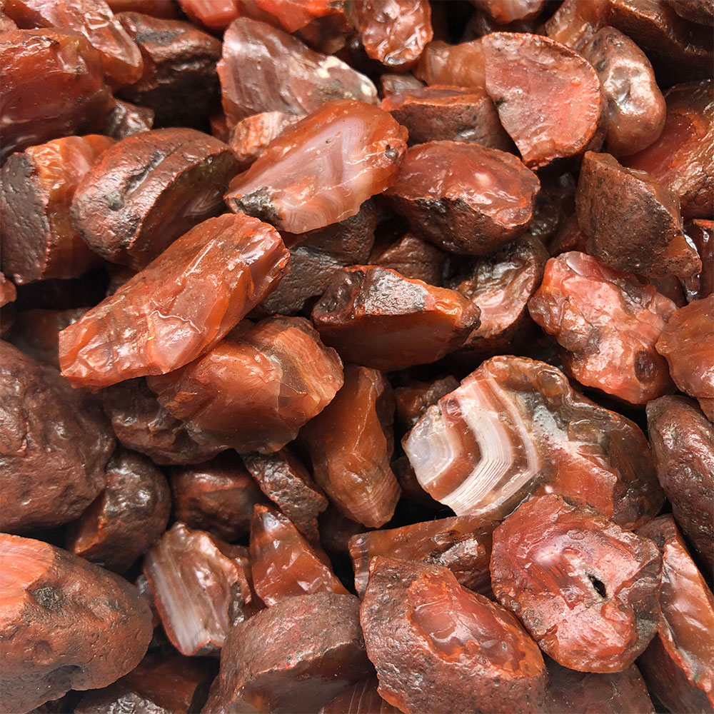 1pc Random Rough Raw Carnelian - огляд і ціна Aquarium Marine Stone