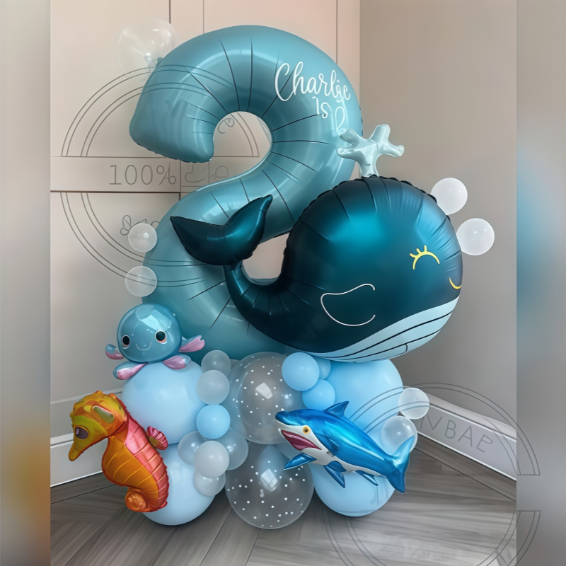 38Pcs Ocean Animal Themed Birt - огляд і ціна Marine Aquarium Decorations